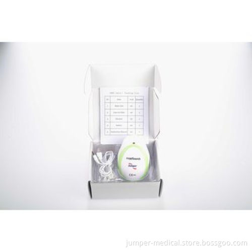 Fetal heart Doppler monitor, portable for home use, FDA/CE approved, 3MHz probe